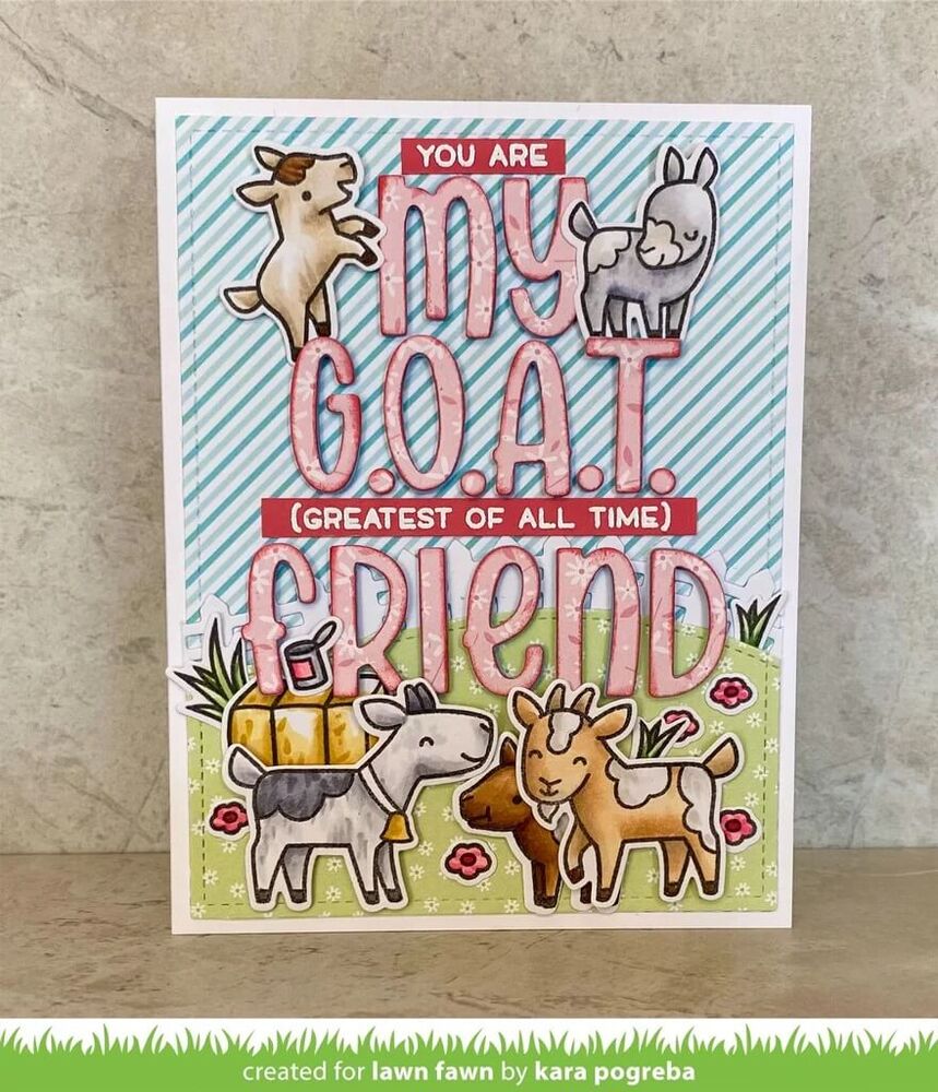 Lawn Fawn - Lawn Cuts Dies - Henry's ABCs LF2814