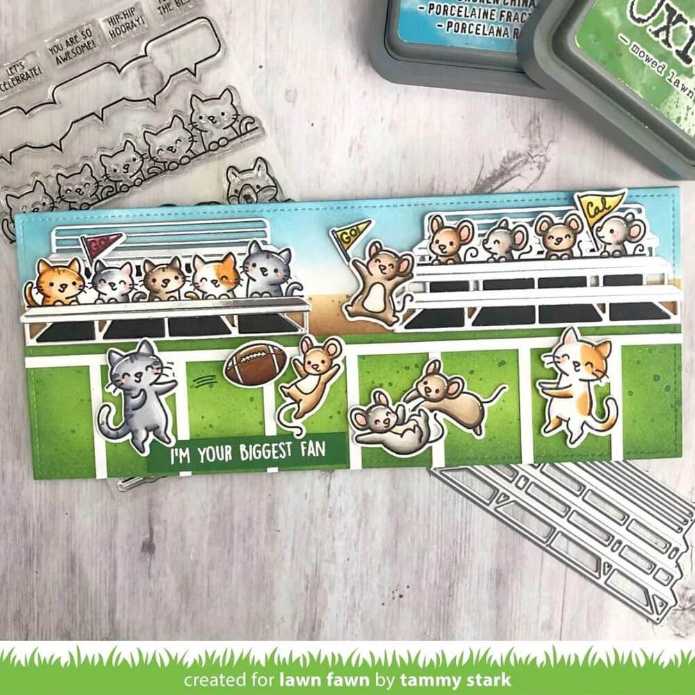 Lawn Fawn - Lawn Cuts Dies - Stadium Seating LF2882