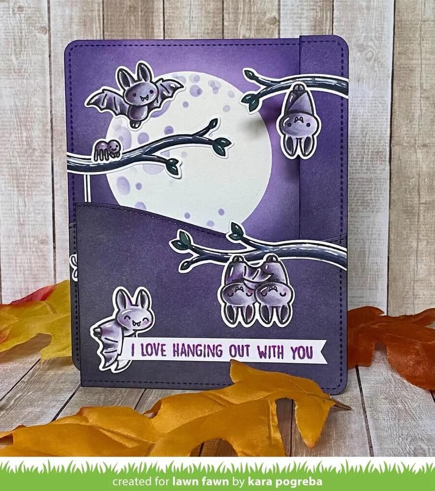 Lawn Fawn - Clear Stamps - Fangtastic Friends LF2937