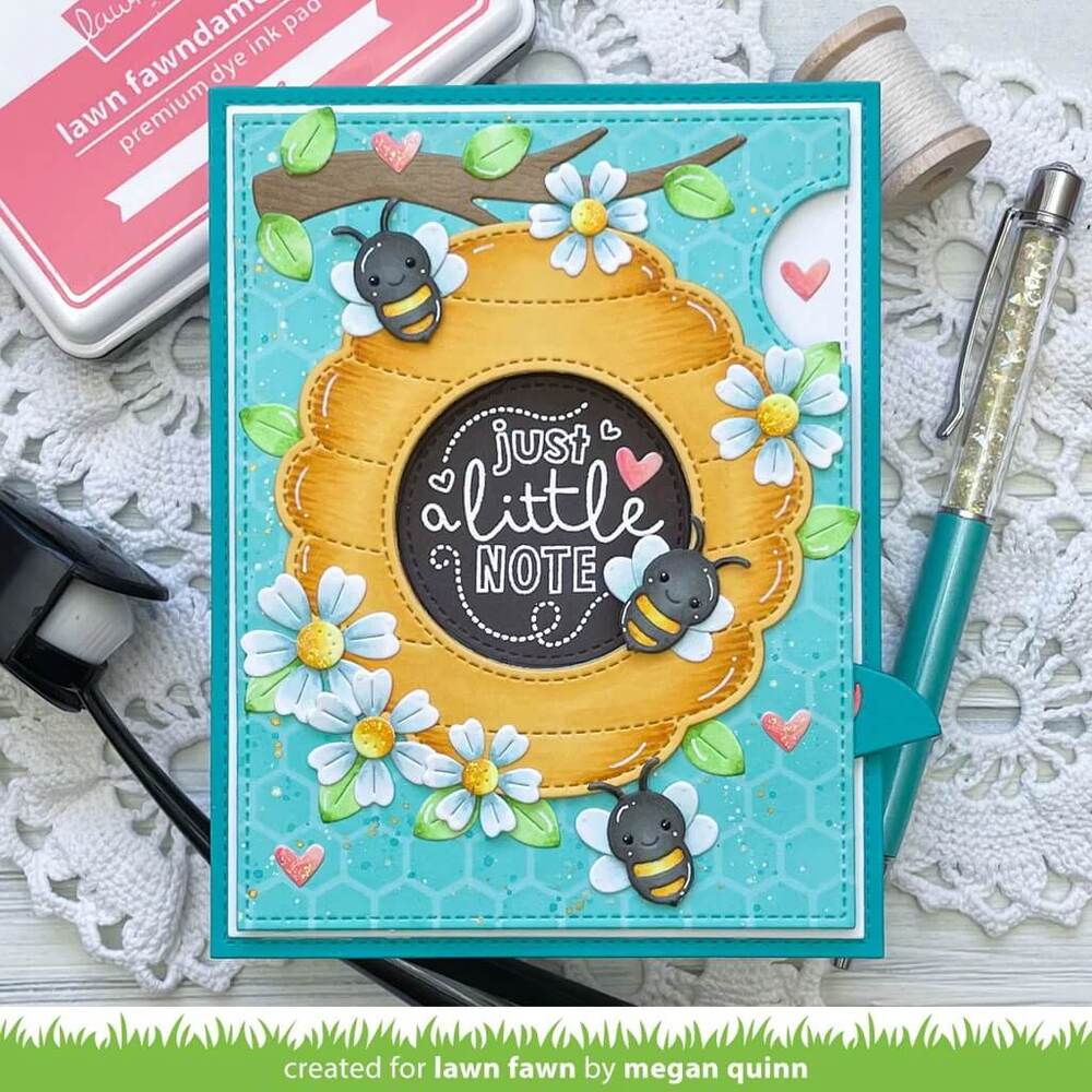 Lawn Fawn - Clear Stamps - More Magic Messages LF3134