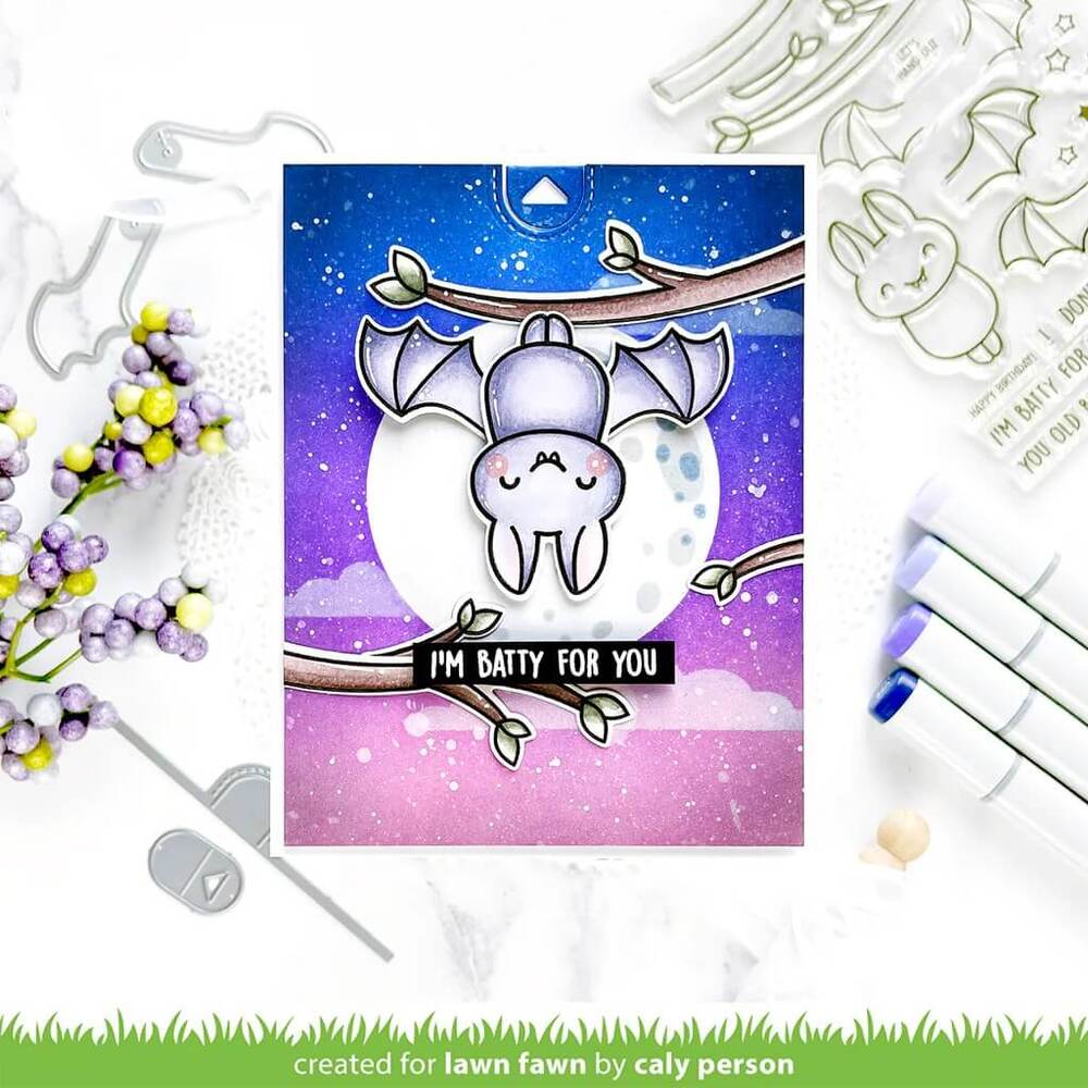 Lawn Fawn - Lawn Cuts Dies - Batty for You LF3218