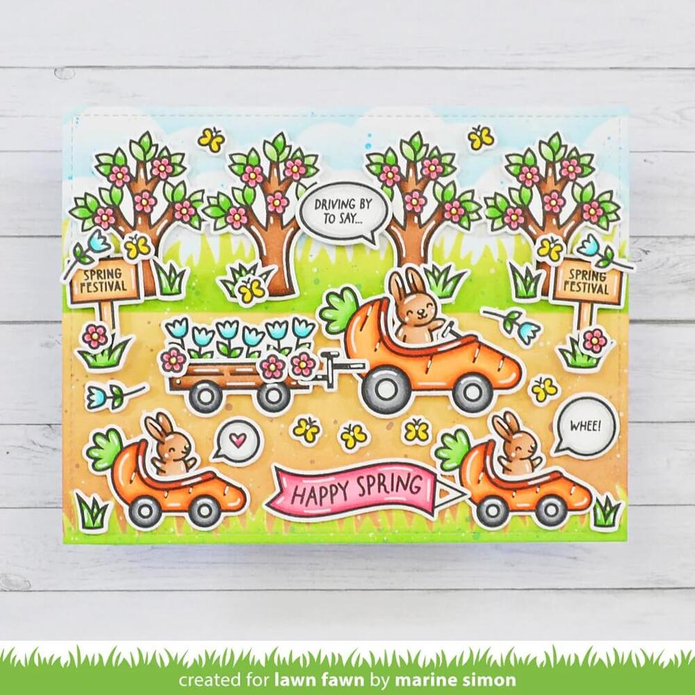 Lawn Fawn - Clear Stamps - Carrot 'bout You LF3349