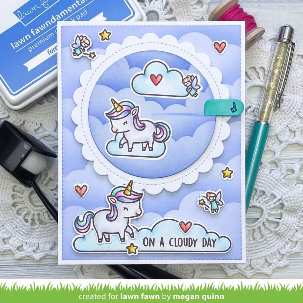 Lawn Fawn - Clear Stamps - My Rainbow LF3362