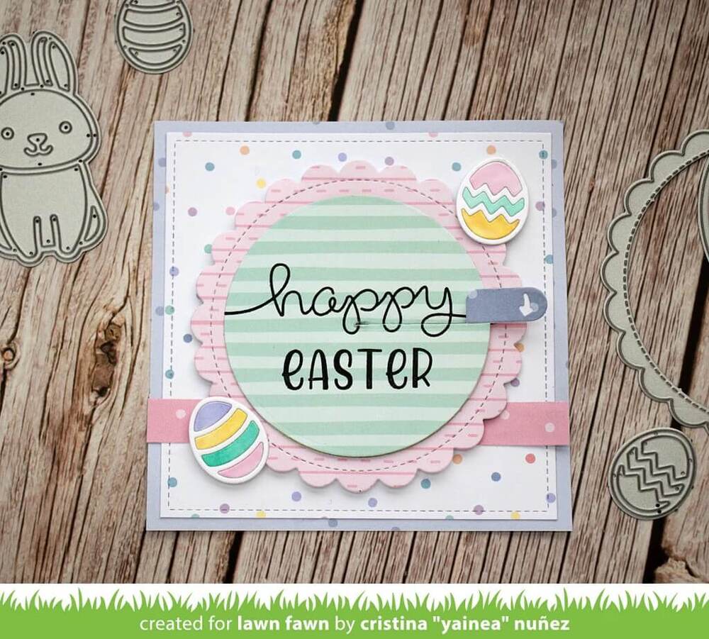 Lawn Fawn Stencils - Give It a Whirl Template LF3368