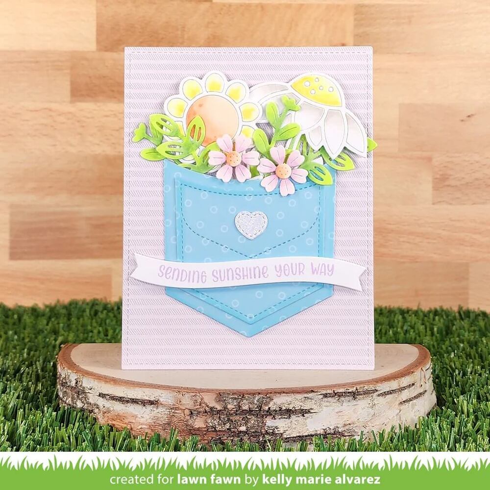 Lawn Fawn 12x12 Paper Pack - Pint-sized Patterns Summertime LF3407