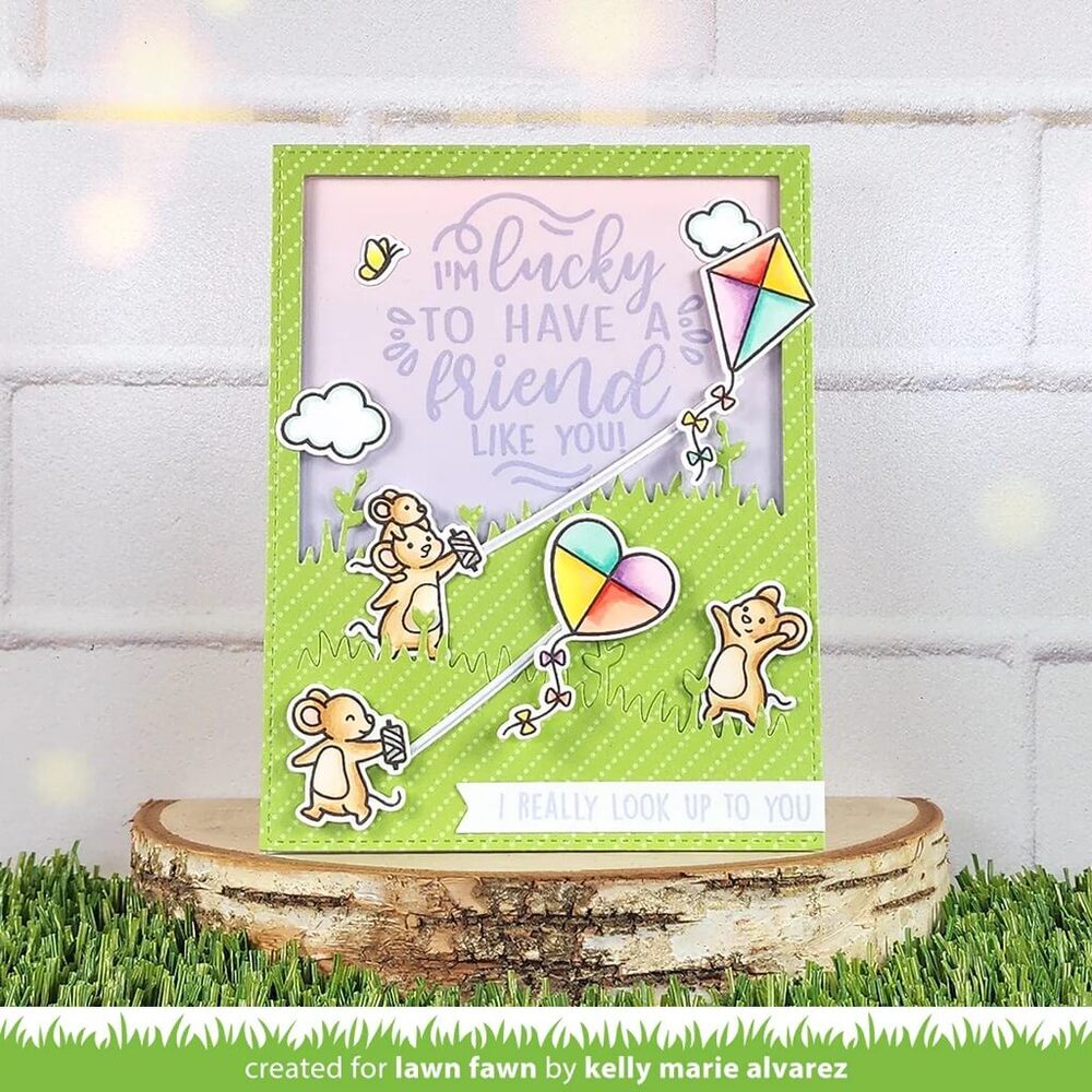 Lawn Fawn Dies - Whoosh, Kites! LF3418