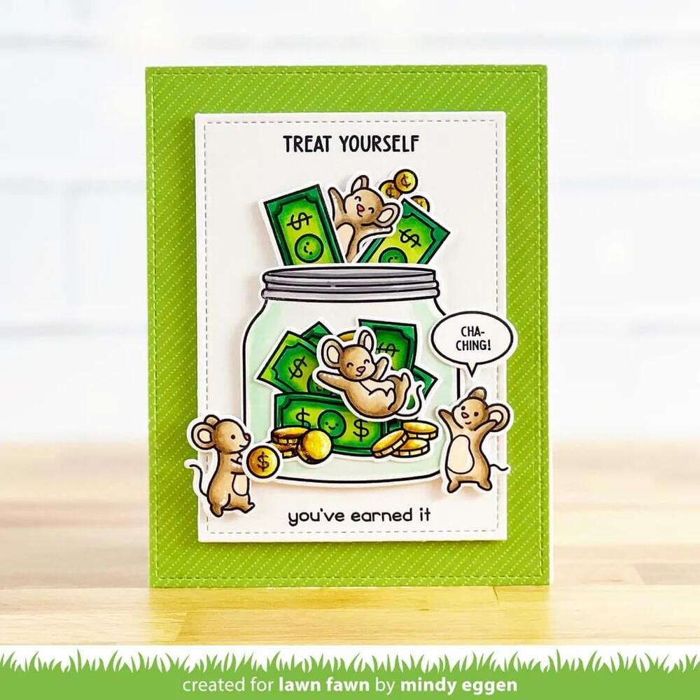 Lawn Fawn Dies - How You Bean? Money Add-On LF3420