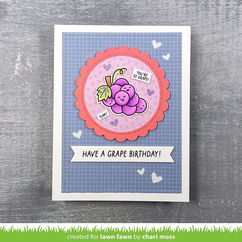 Lawn Fawn - Clear Stamps - Year Fourteen LF3425