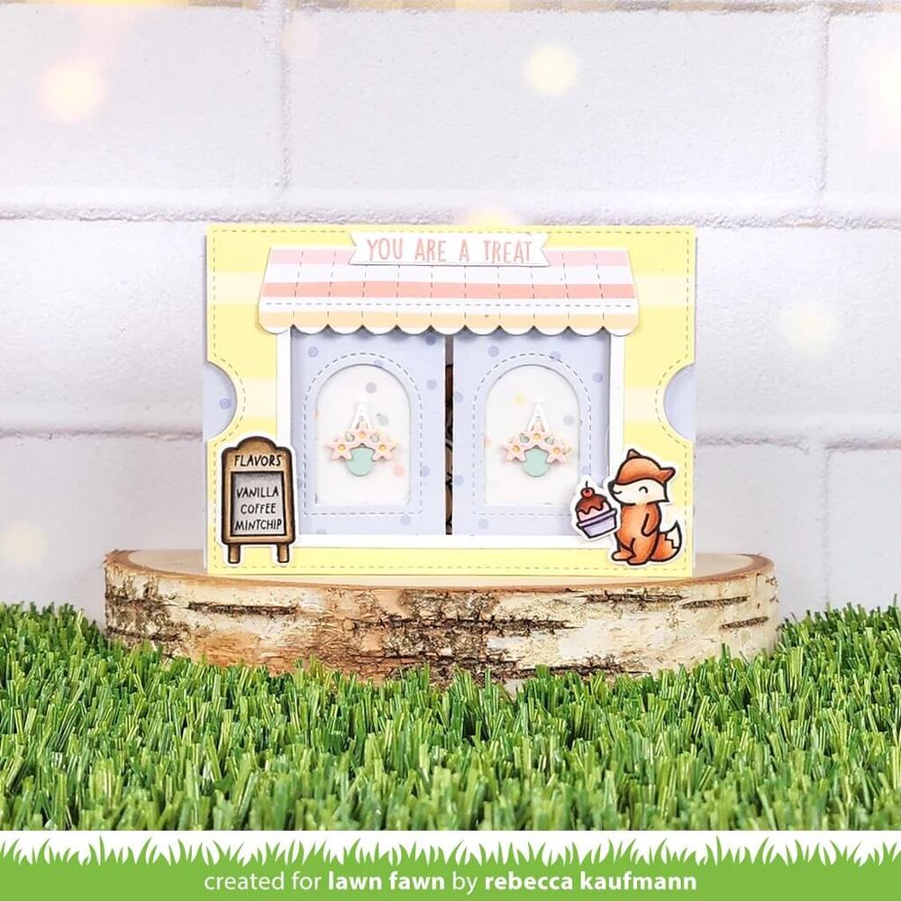 Lawn Fawn Dies - Ta-Da! Diorama! Shop Add-On LF3434