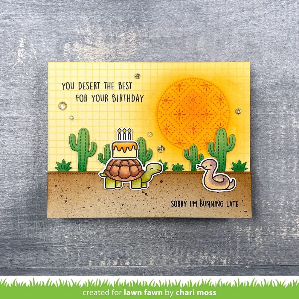Lawn Fawn Dies - Cactus Border LF3436