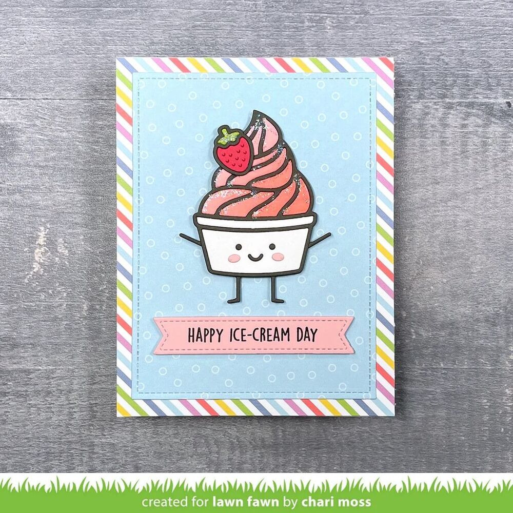 Lawn Fawn Dies - Froyo Friend LF3445