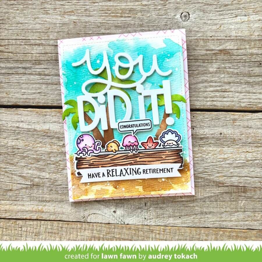 Lawn Fawn Dies - Giant You Did It LF3735