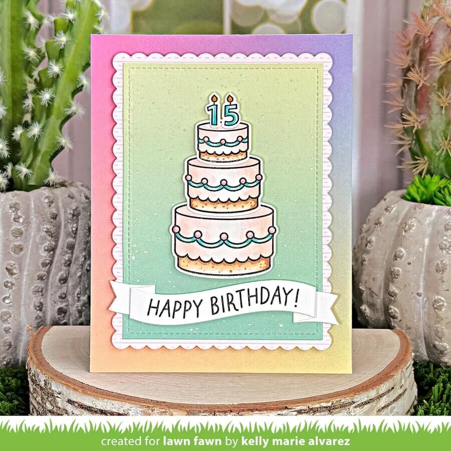 Lawn Fawn 12x12 Paper Pack - Gleeful Gradients LF3763