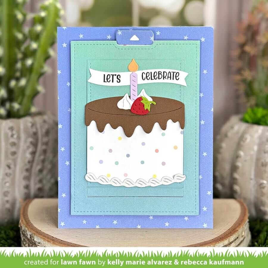 Lawn Fawn Dies - Build-a-Cake Add-On LF3800