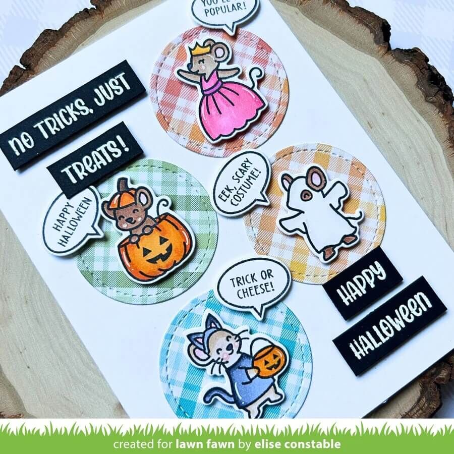 Lawn Fawn Petite Paper Pack 6 x 6 - Favorite Flannel Fall LF3830