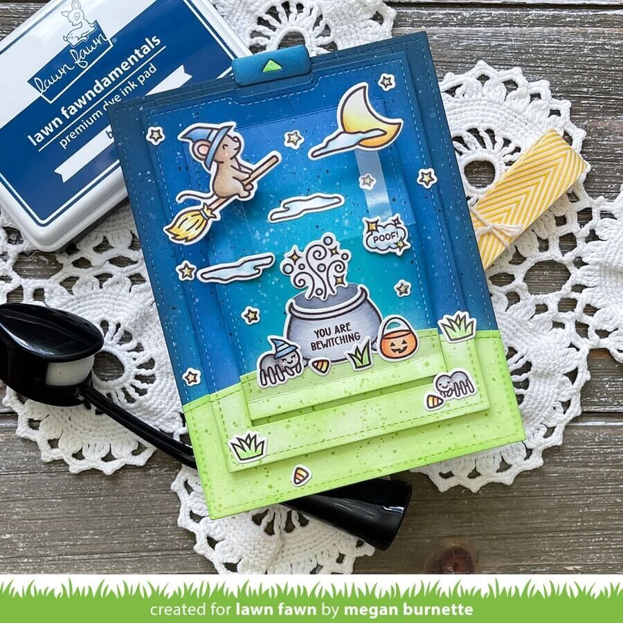 Lawn Fawn - Halloween mice (stamp+die+stencil bundle)