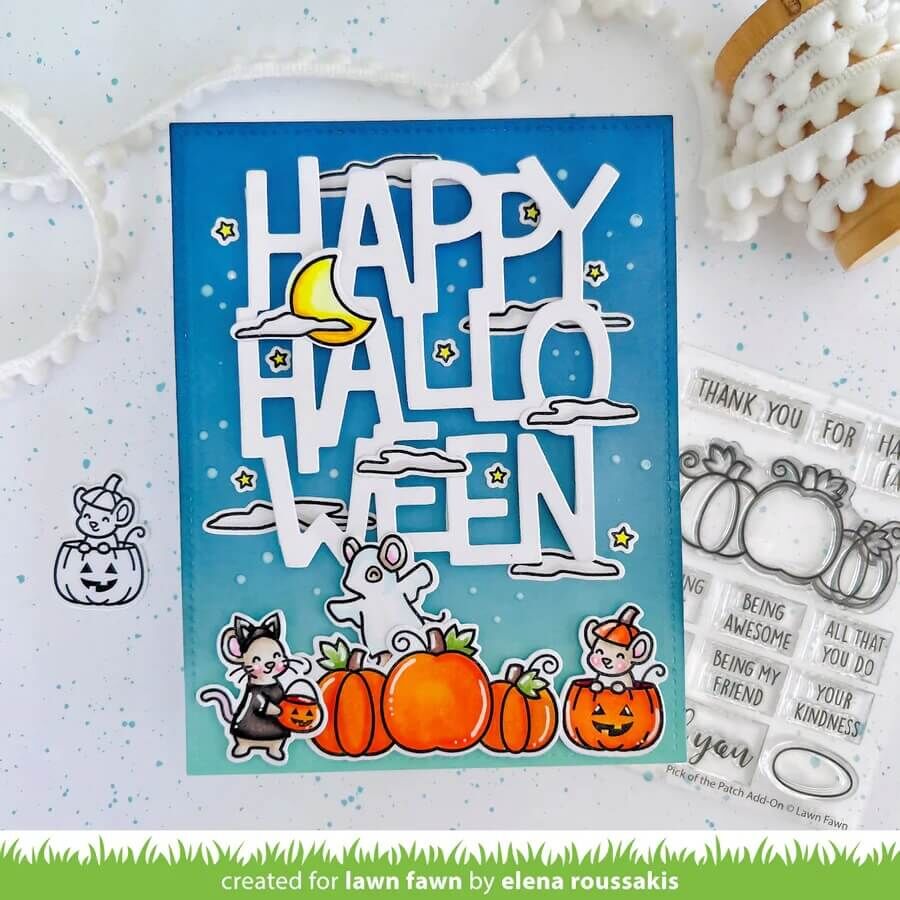 Lawn Fawn Dies - Pick of the Patch Add-On LF3857