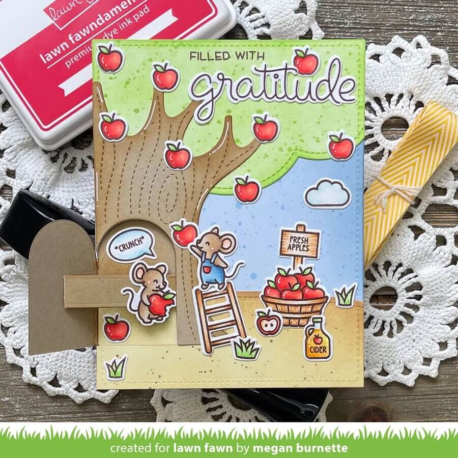 Lawn Fawn Dies - Knock, Knock, Who's There? LF3863