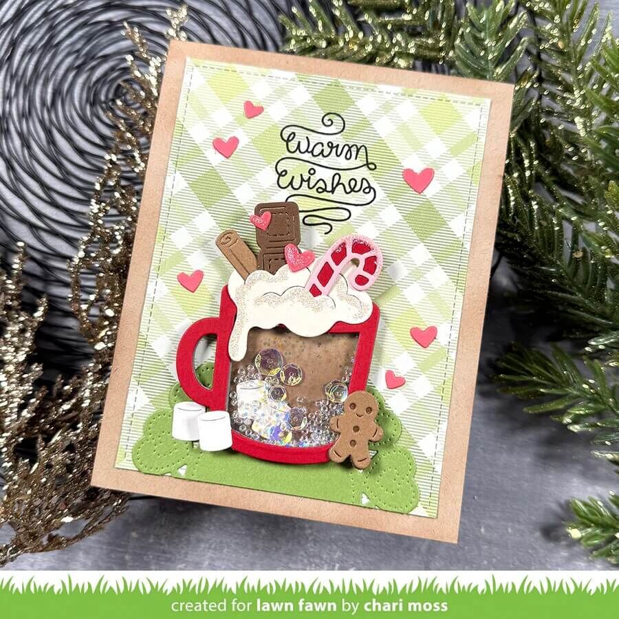 Lawn Fawn Dies - Build-A-Drink Mug Add-On LF3868