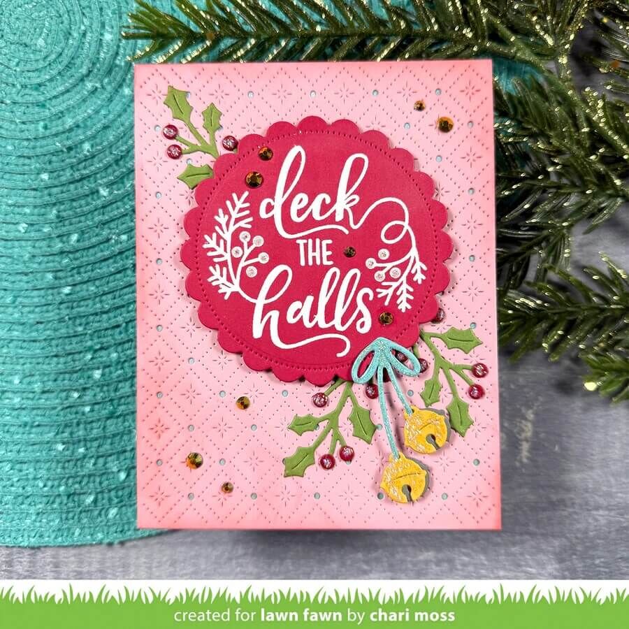Lawn Fawn - Clear Stamps - Big Messages: Christmas LF3902