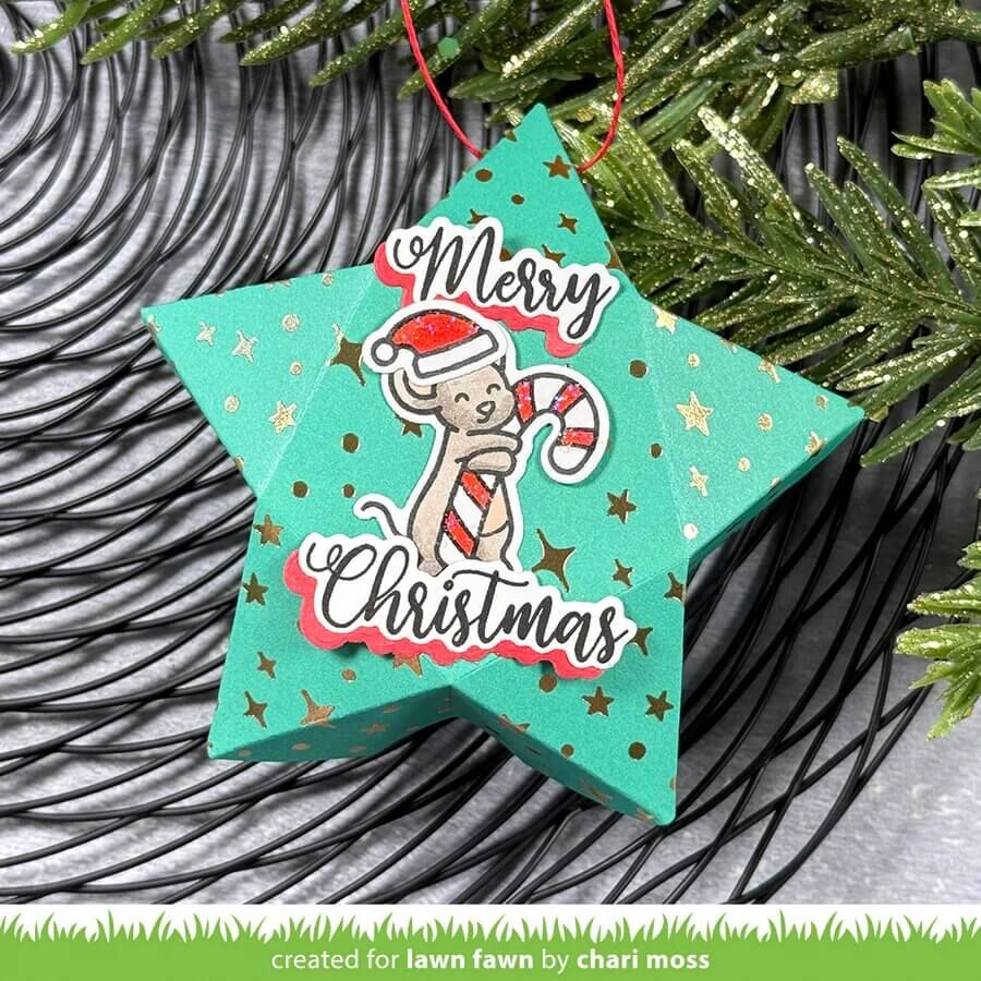 Lawn Fawn - Clear Stamps - All the Santa Hats LF3904