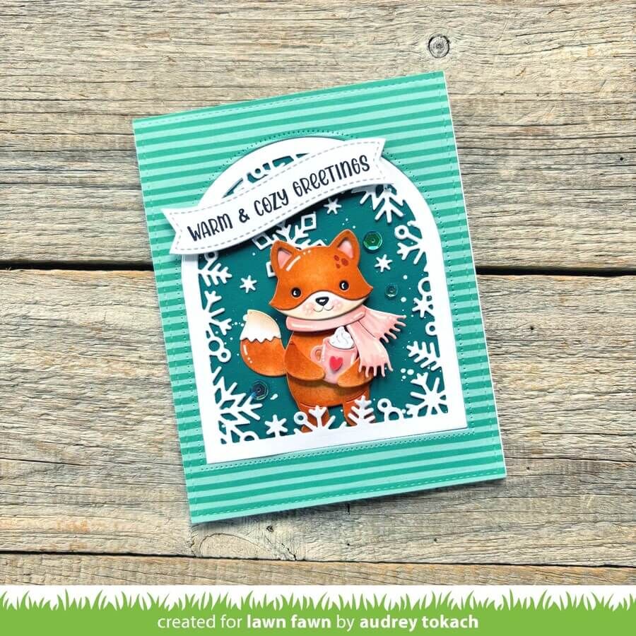 Lawn Fawn Dies - Build-A-Critter Winter Accessories LF3912