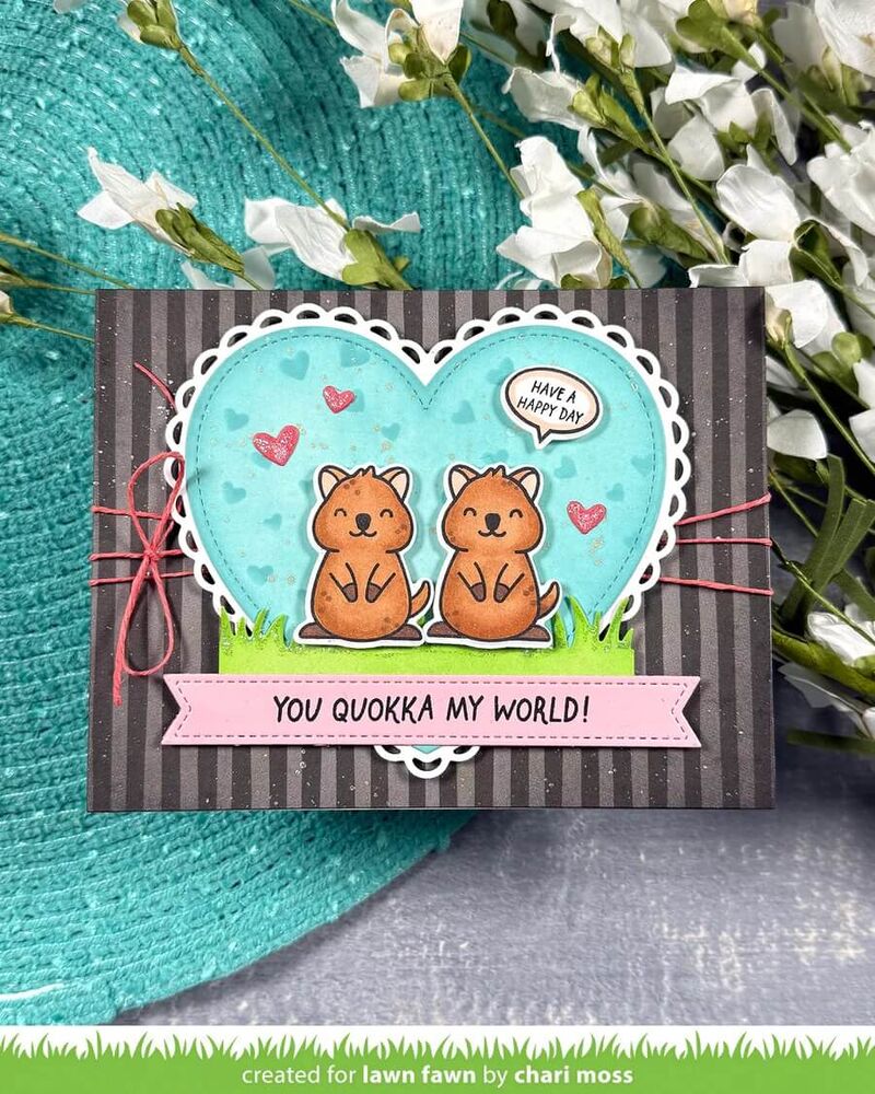 Lawn Fawn - Clear Stamps - Quokka My World LF3936