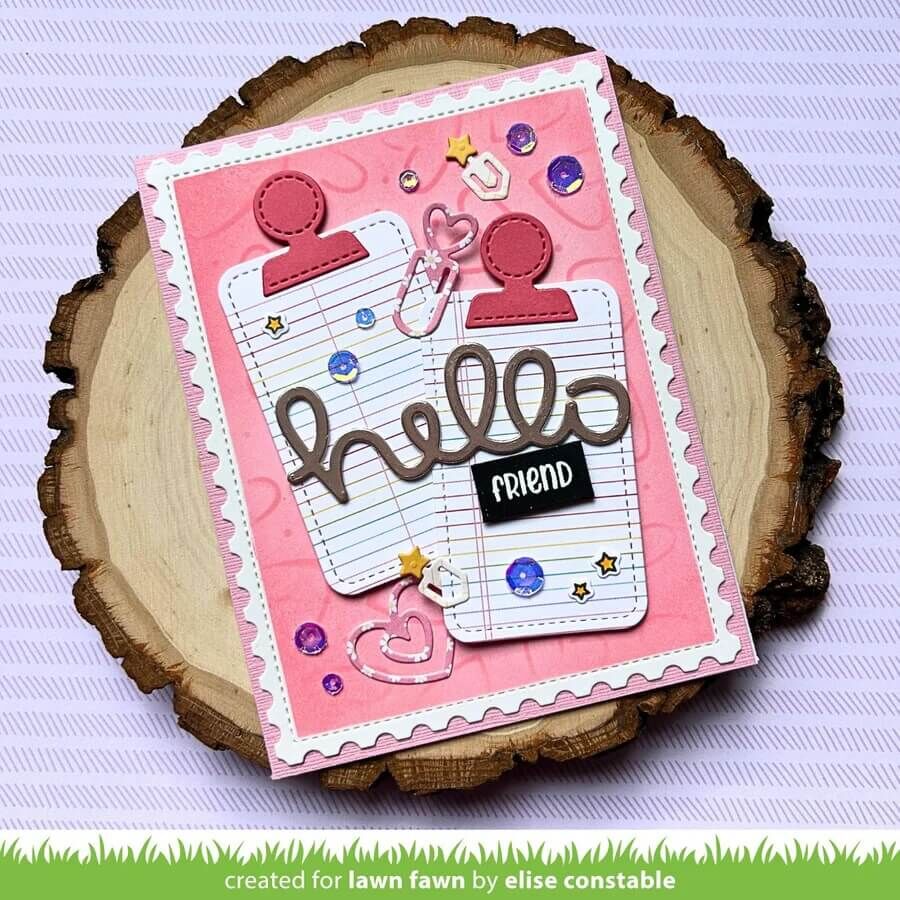 Lawn Fawn Dies - Paper Clips LF3959