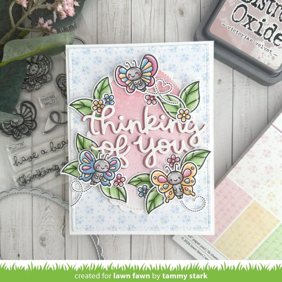 Lawn Fawn Petite Paper Pack 6 x 6 - Blissful Blossoms LF4009