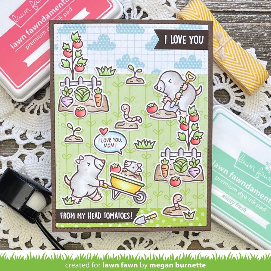 Lawn Fawn - Clear Stamps - All the Grasses LF4037