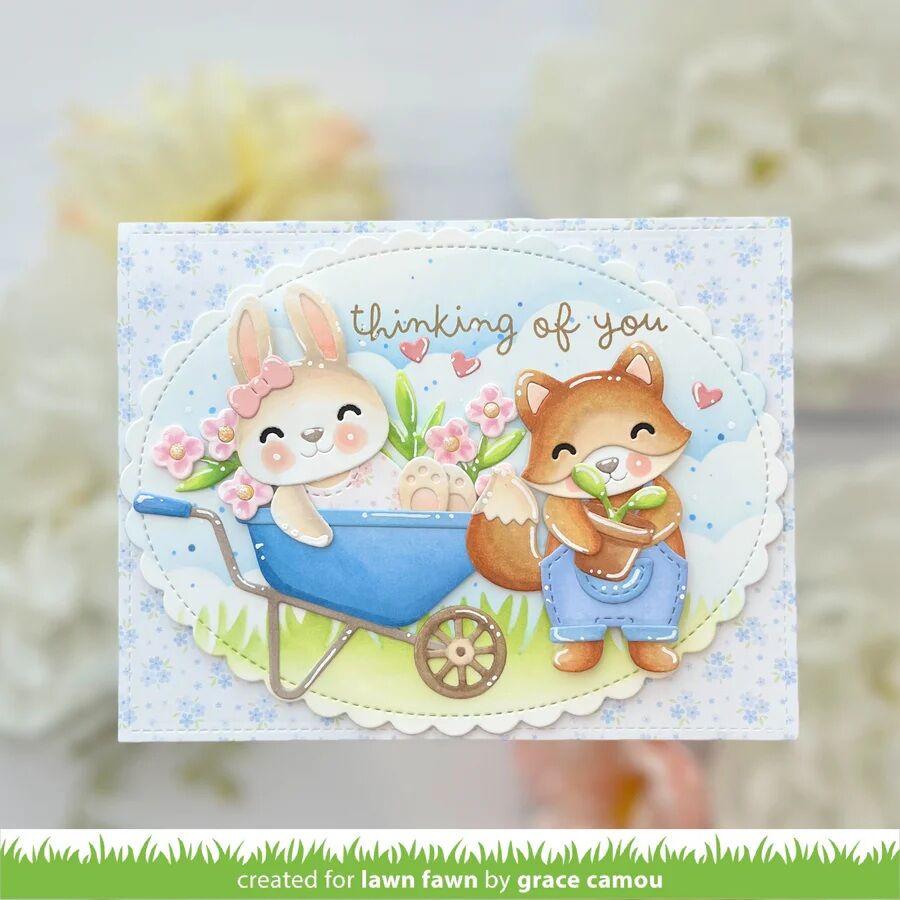 Lawn Fawn Dies - Build-A-Wheelbarrow LF4043