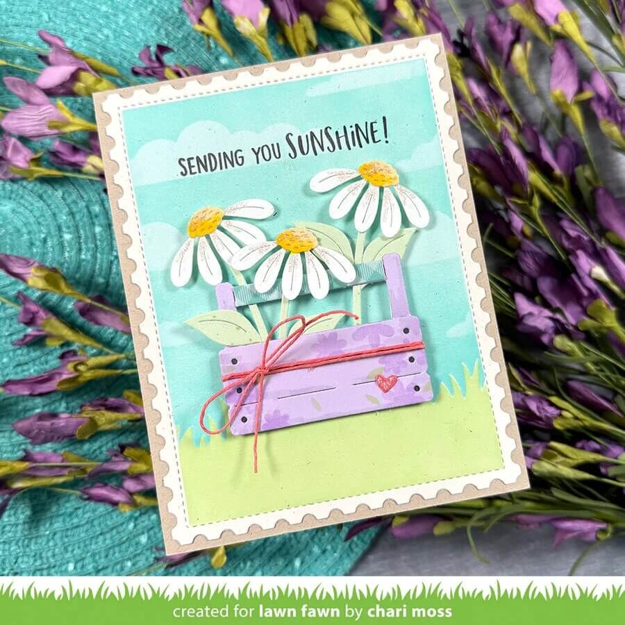 Lawn Fawn Dies - Big Blossom Flowers LF4092