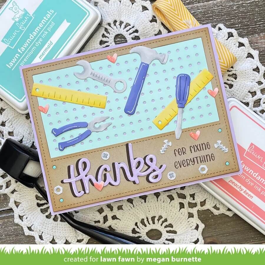 Lawn Fawn Dies - Workshop Backdrop: Landscape LF4096