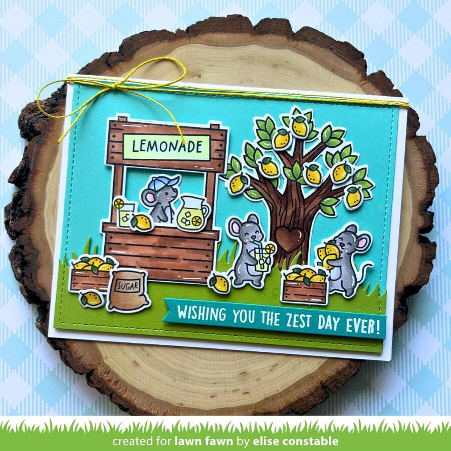 Lawn Fawn Dies - Make Lemonade! LF4123