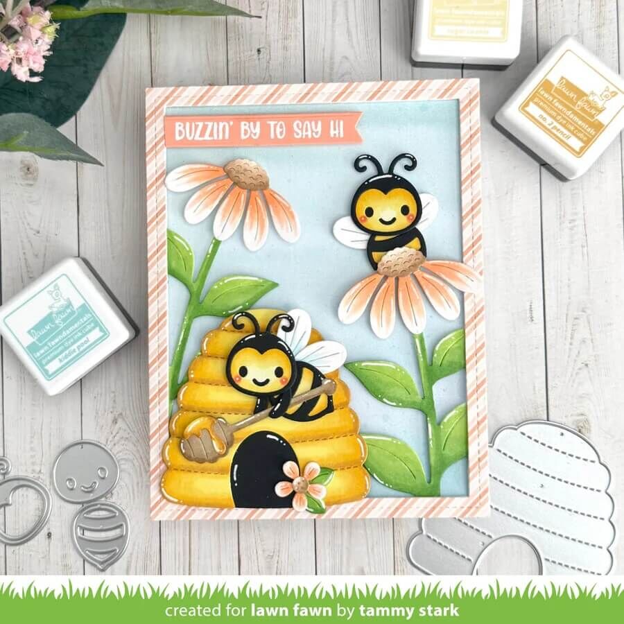 Lawn Fawn Dies - Build-A-Bee LF4132