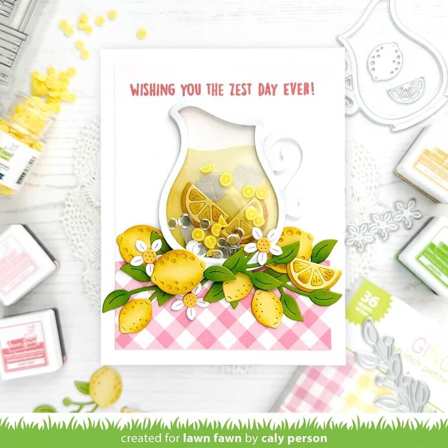 Lawn Fawn Dies - Lemon Vine Border LF4139