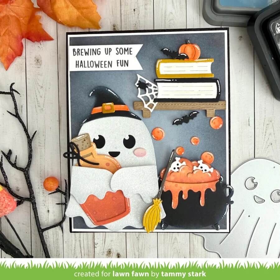 Lawn Fawn Dies - Big Hugs Ghost LF4205
