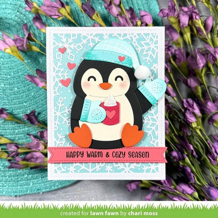 Lawn Fawn Dies - Big Hugs Penguin LF4268