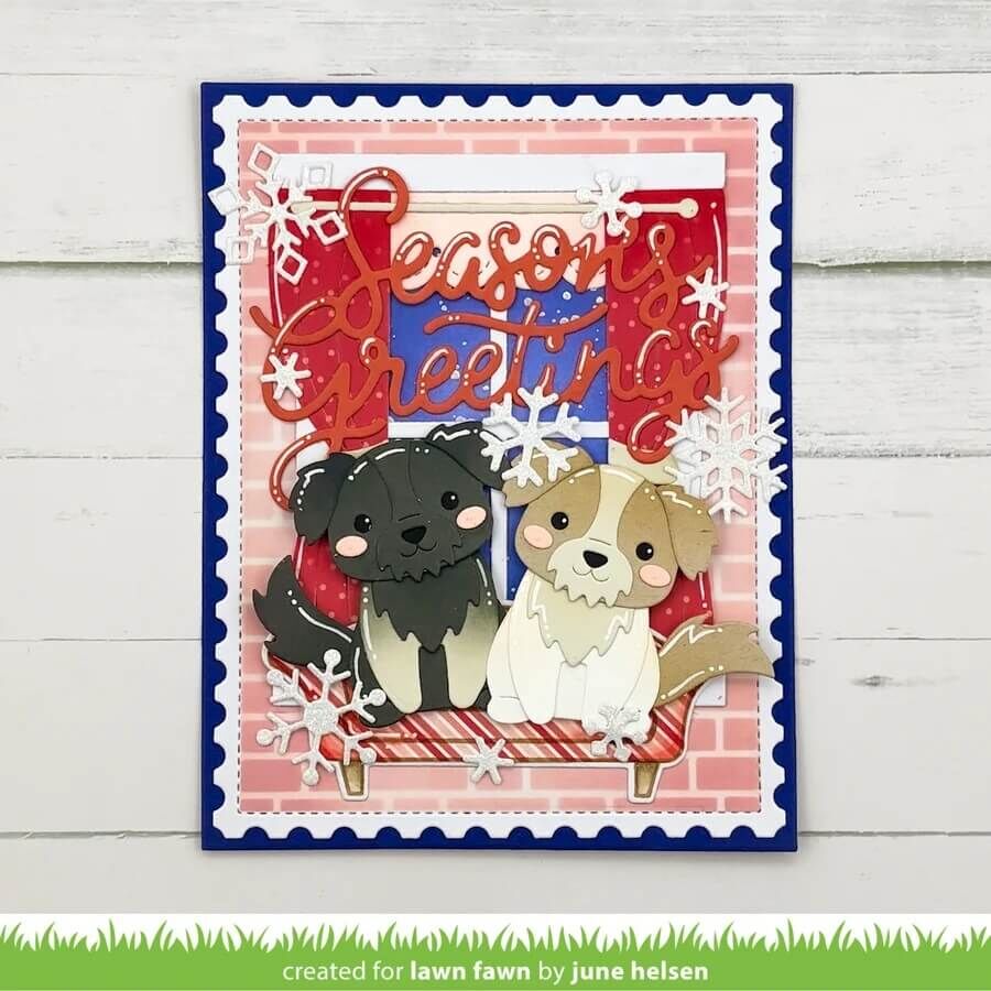 Lawn Fawn Dies - Build-A-Dog LF4269