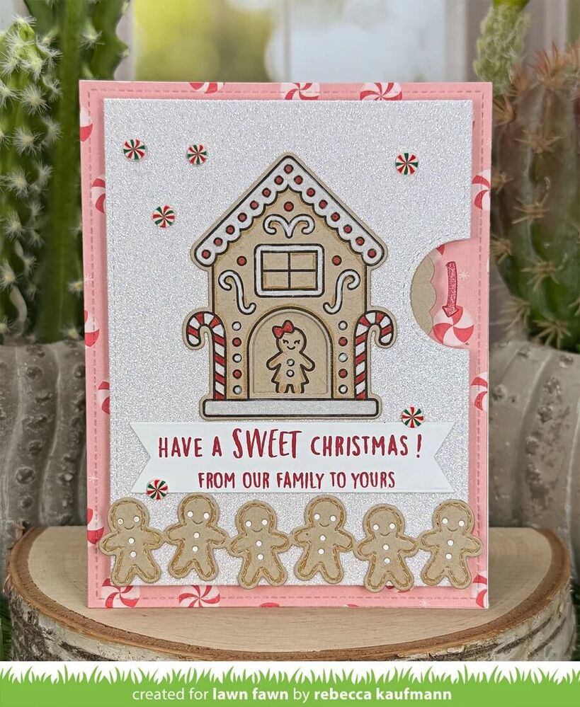 Lawn Fawn Dies - Gingerbread Border LF4272