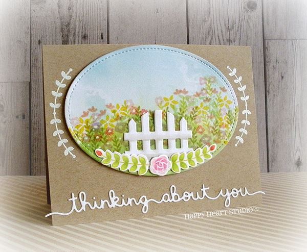 Lawn Fawn - Lawn Cuts Dies - Large Stitched Oval Stackables  LF910