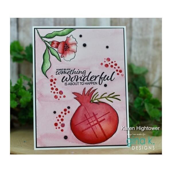 Gina K Designs Clear Stamps - Something Wonderful