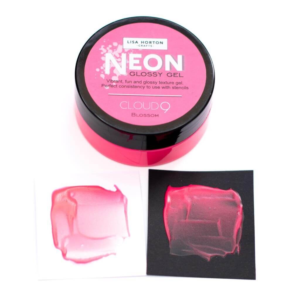 Lisa Horton Crafts Neon Glossy Gel - Blossom