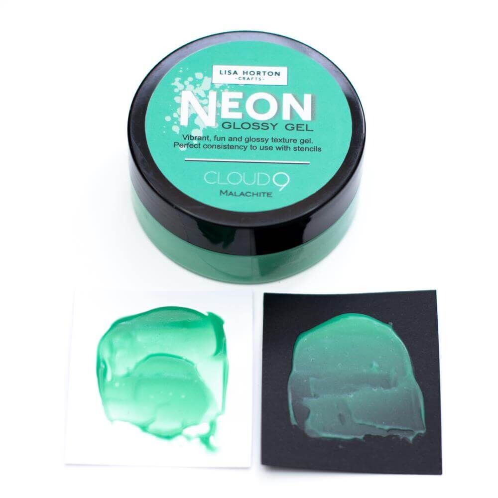 Lisa Horton Crafts Neon Glossy Gel - Malachite