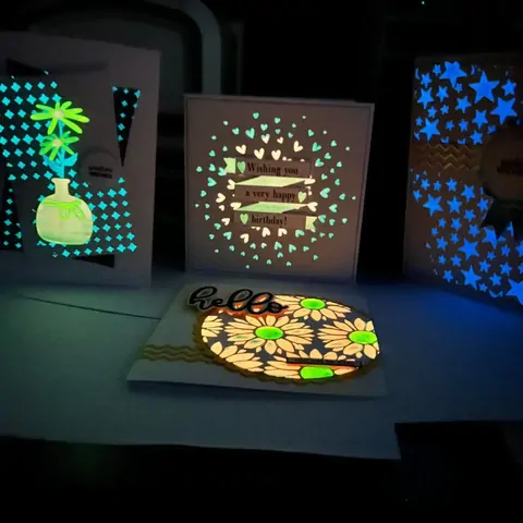 Lisa Horton Crafts 8 Neon Glossy Gels Bundle