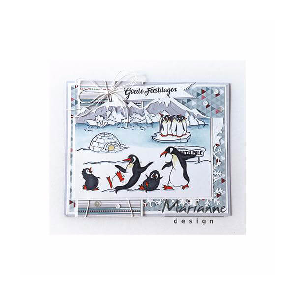 Marianne Design Creatables Dies - Horizon Snowy Mountains LR0493