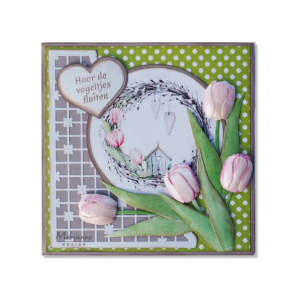 Marianne Design - Creatables Dies - Anja's Grid Corner LR0585