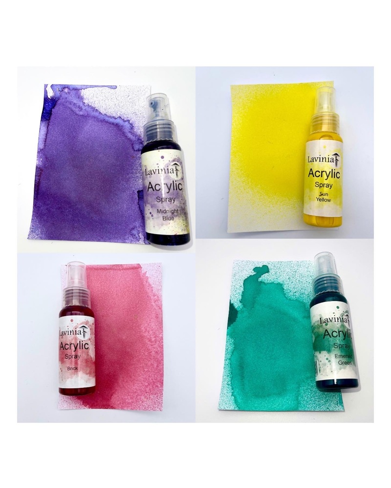 Lavinia Acrylic Spray 60 ml - available in 12 colours