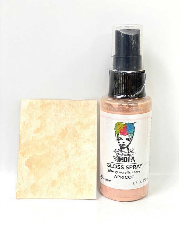 Dina Wakley Media Gloss Spray 1.9oz - Apricot MDO73642