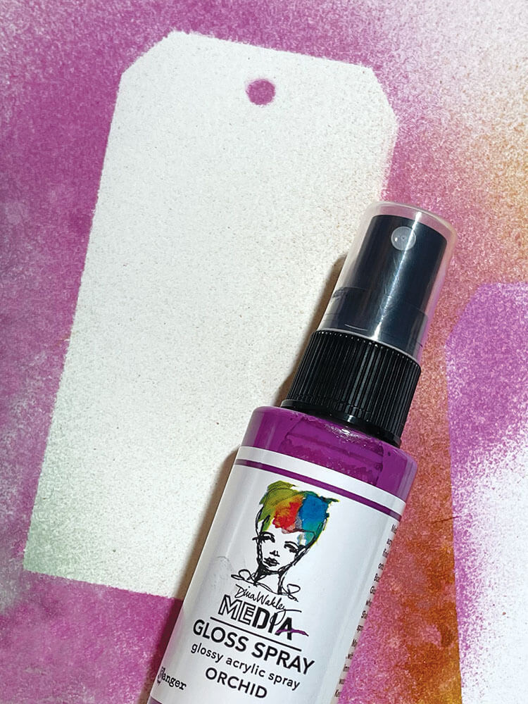 Dina Wakley Media Gloss Spray 1.9oz - Orchid MDO76506